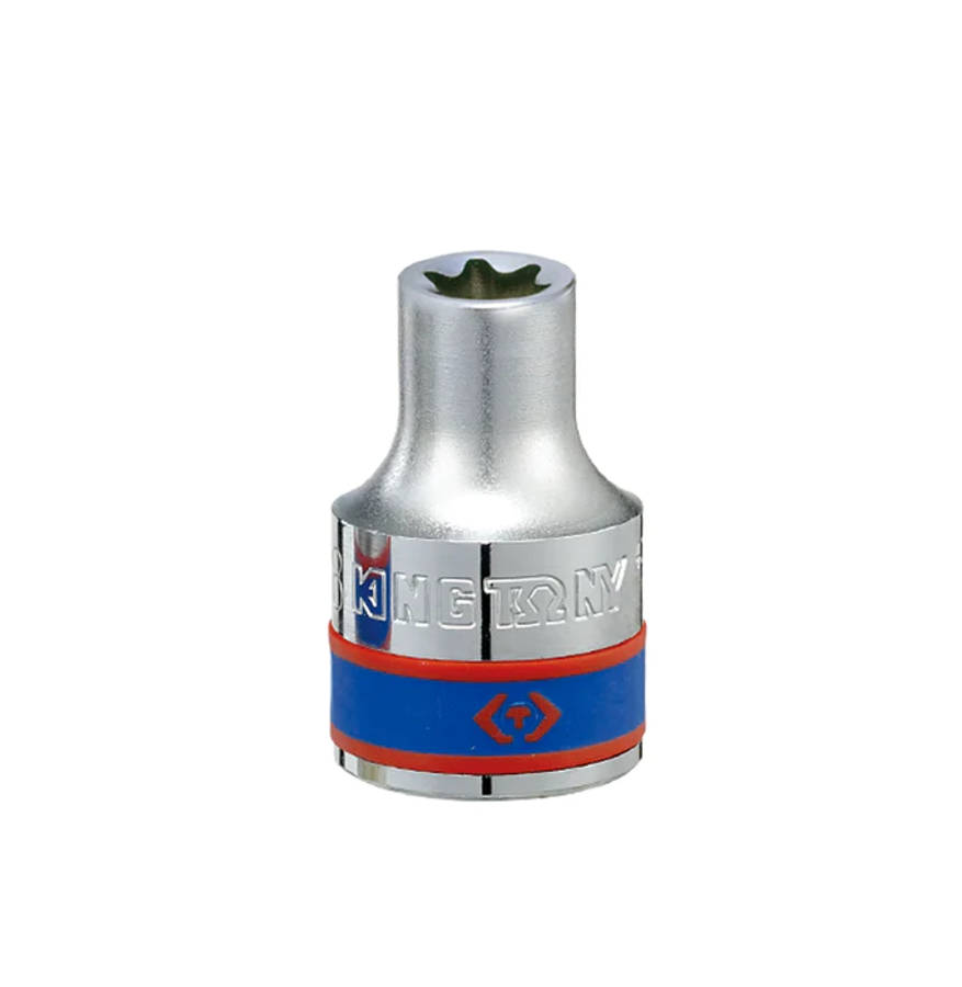 KING TONY SOCKET STANDARD 1/2 FEMALE TORX E12 | 437512