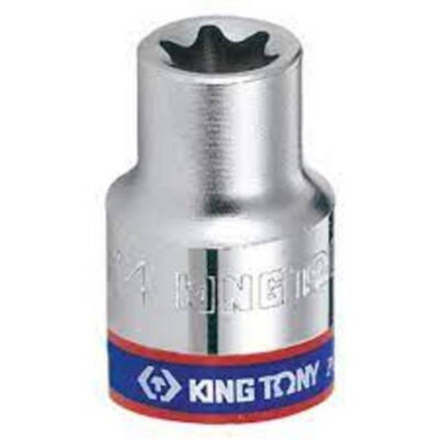 KING TONY SOCKET STANDARD 1/2 FEMALE TORX E24 | 437524