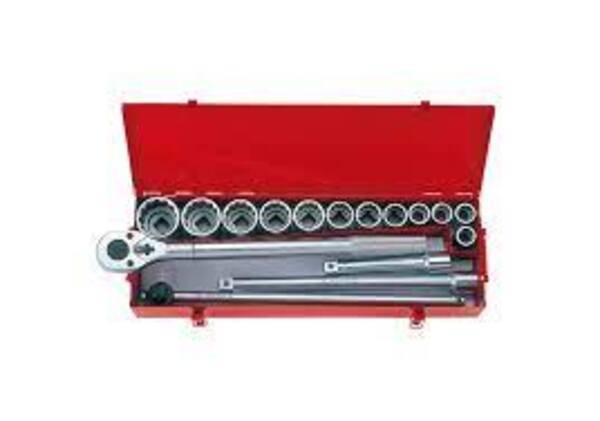 KING TONY SOCKET SET 16PC 3/4 21 50MM 12P | 6016MR