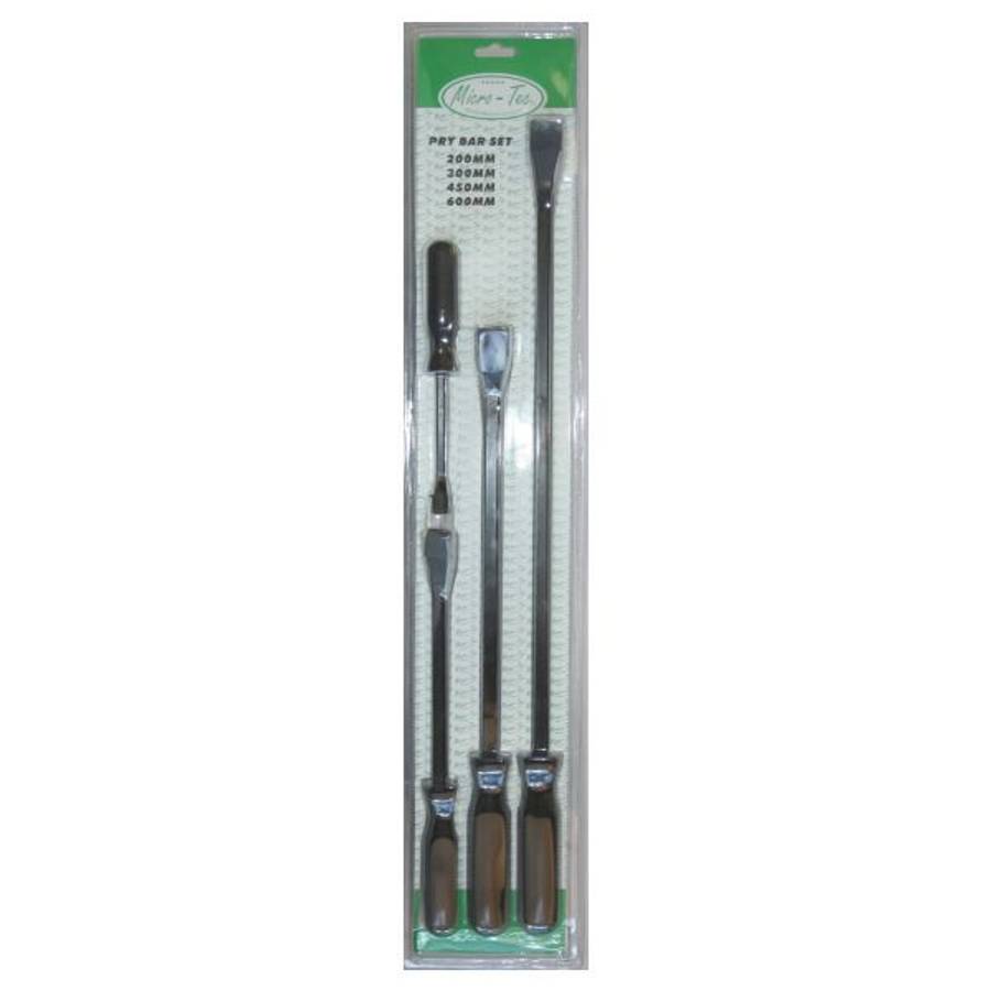 Micro-Tec 4Pcs Pry Bar Set | G041