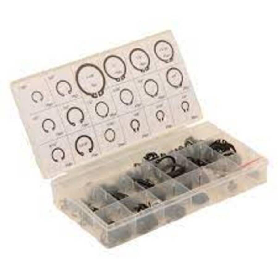 Micro-Tec 300Pcs Snap Ring (Circ) Assortment | I45212