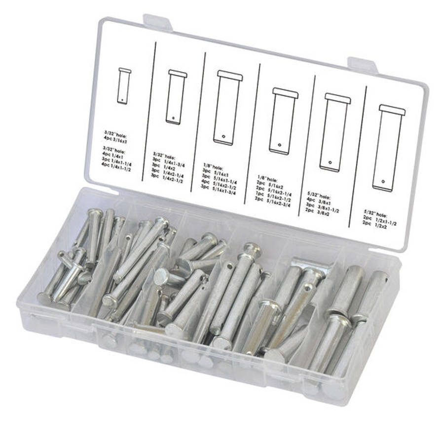 Micro-Tec 20Pcs Clevis Pin Assortment | I45249