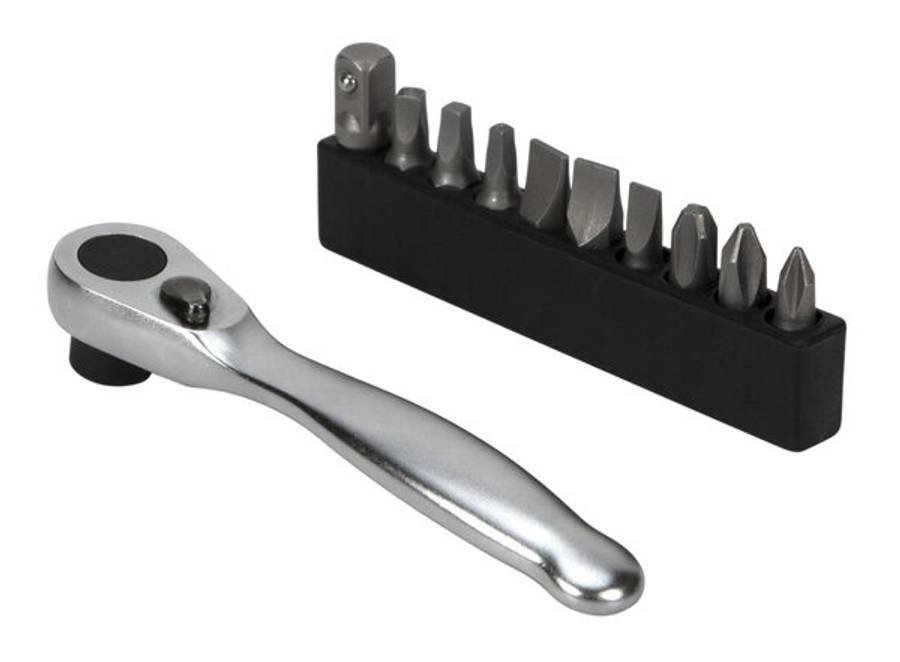 Micro-Tec 13Pcs Bit Set Ratchet 1/4 | MBDW2