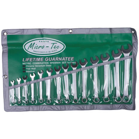 Micro-Tec 21Pcs Spanner Set Combination 6-32mm | MIC210