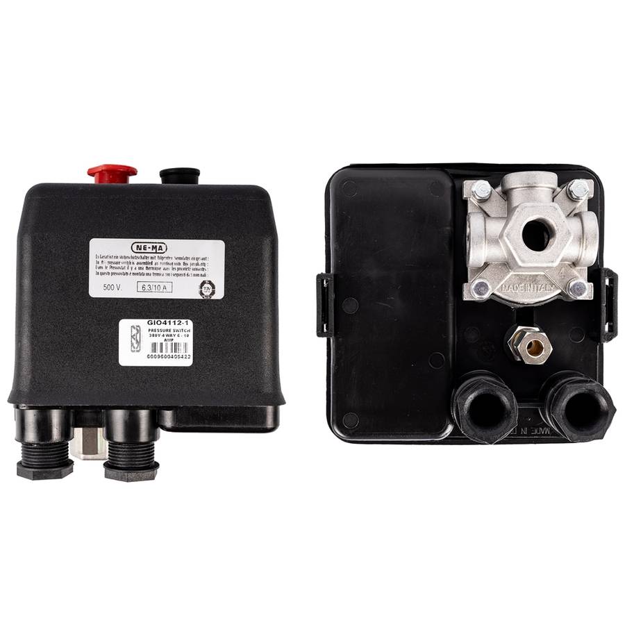 BAMAX - PRESSURE SWITCH 380V 4 WAY 6 - 10 AMPGIO4112-1
