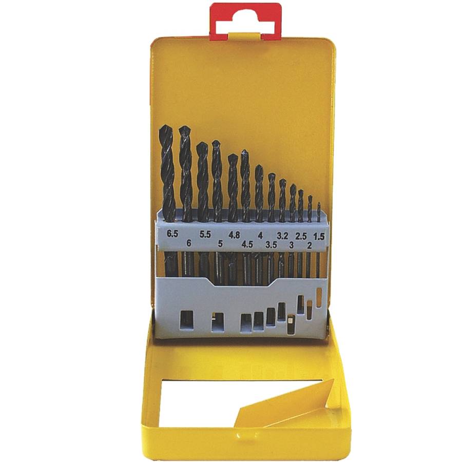 TORK CRAFT - DRILL BIT SET 13PCE ROLL FORGED METAL CASENR00013