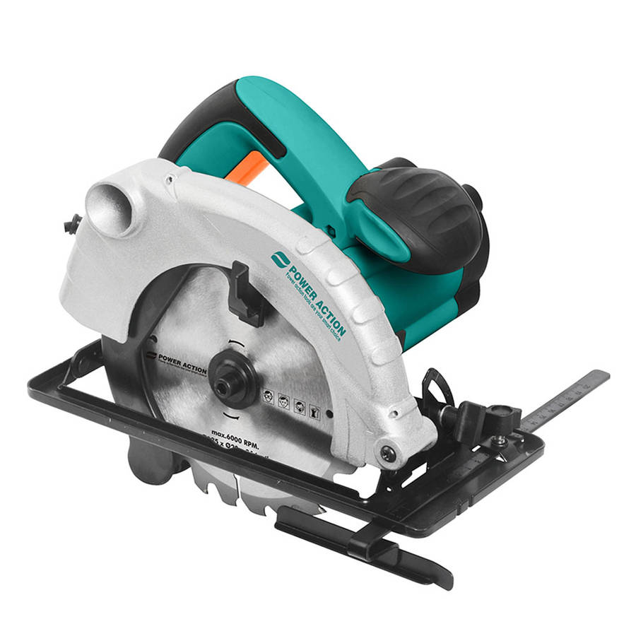 POWER ACTION -  Circular saw with 185mm blade -  CS1500