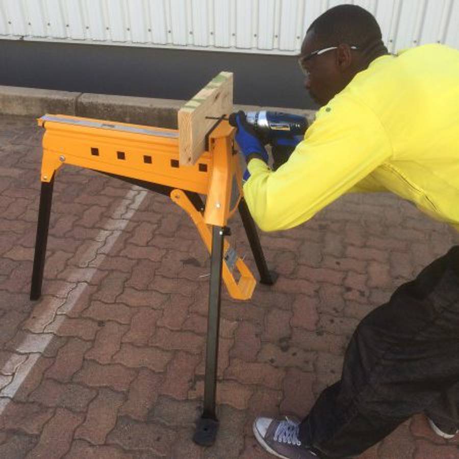 TONI - Power Clamp, reversible Jaws, foot operated - TWS-SJ1