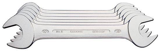 GEDORE - 6/ 8 M Open End Spanner Set607738