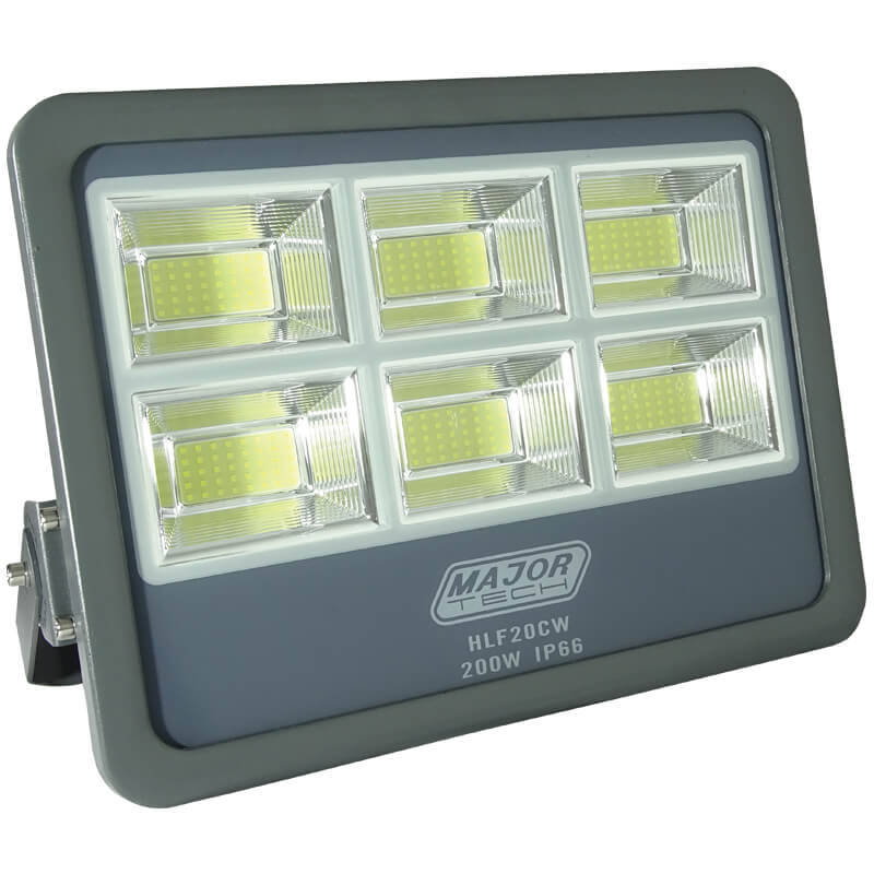 MAJOR-TECH - 200W LED Floodlight 6000KHLF20CW