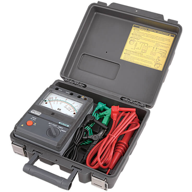 MAJOR-TECH - 10KV Analogue Insulation Tester, CAT III 300VK3123