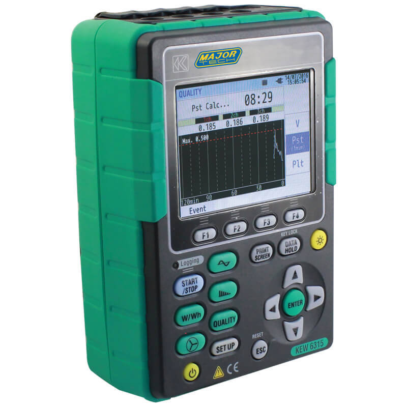 MAJOR-TECH - Power Quality Analyser, CAT IV 300VK6315