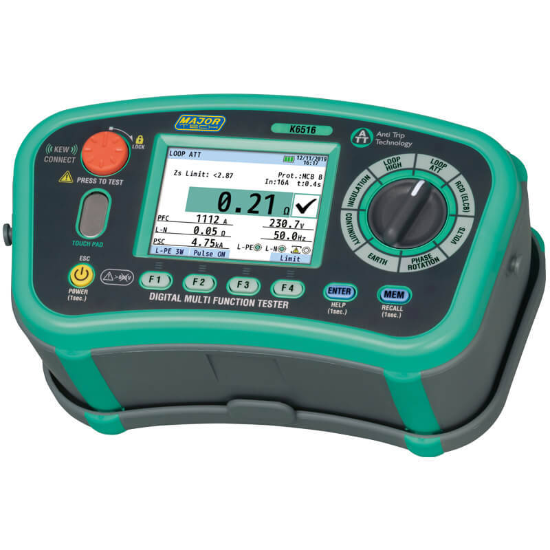 MAJOR-TECH - Multifunction Installation Tester, CAT IV 300VK6516