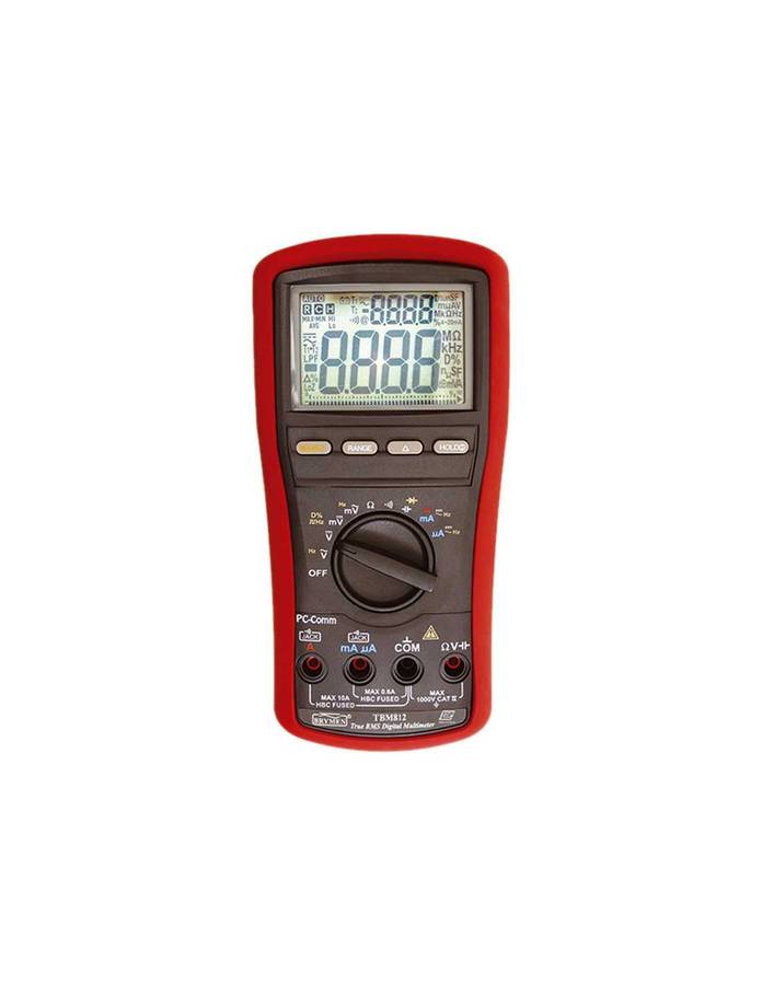 HellermannTyton Multimeter Digital 1000V AC/DC 10000 Count Dual Display TRMSTBM812