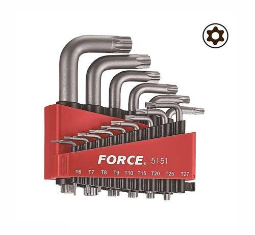 FORCE 15PC STAR TAMPERPROOF KEY SET T-6H-T-60H  FO5151T