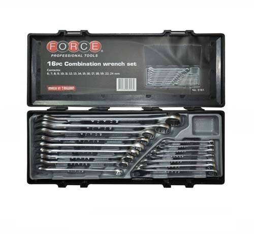 FORCE 16PC COMBINATION WRENCH SET 6-24MM IN BOX  FO5161