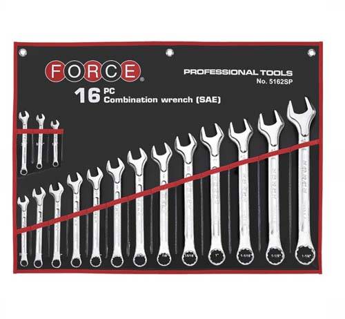 FORCE 19PCE COMBINATION WRENCH SET 6-24MM IN POUCH  FO5191