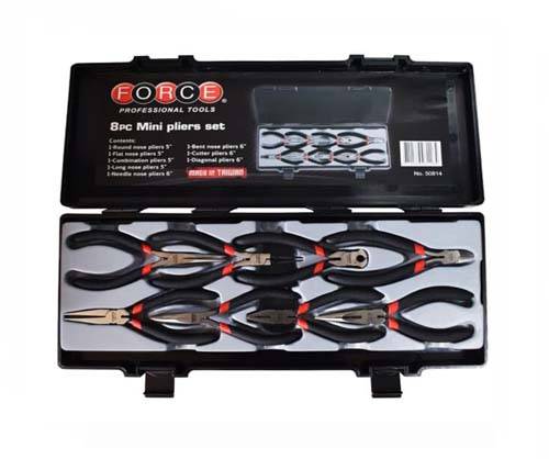 FORCE 8PC MINI PLIERS SET  FO50814