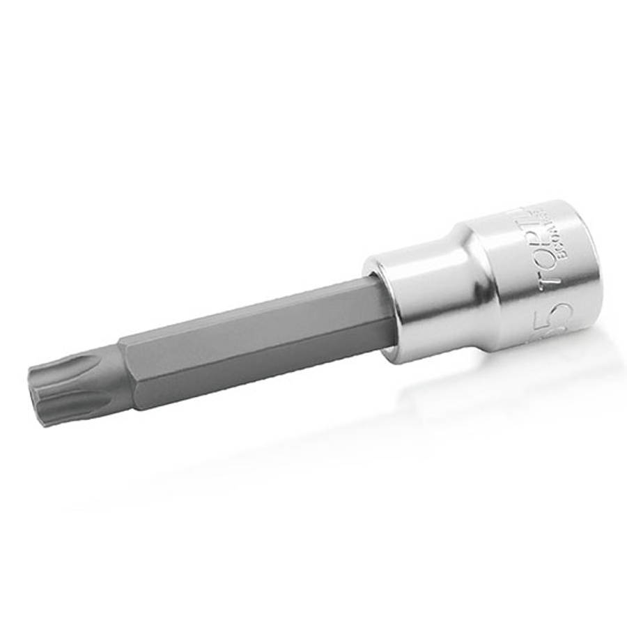 TOPTUL - 1/2 x T50 PENTACLE BIT SOCKET (EX LONG)        BCOA1650