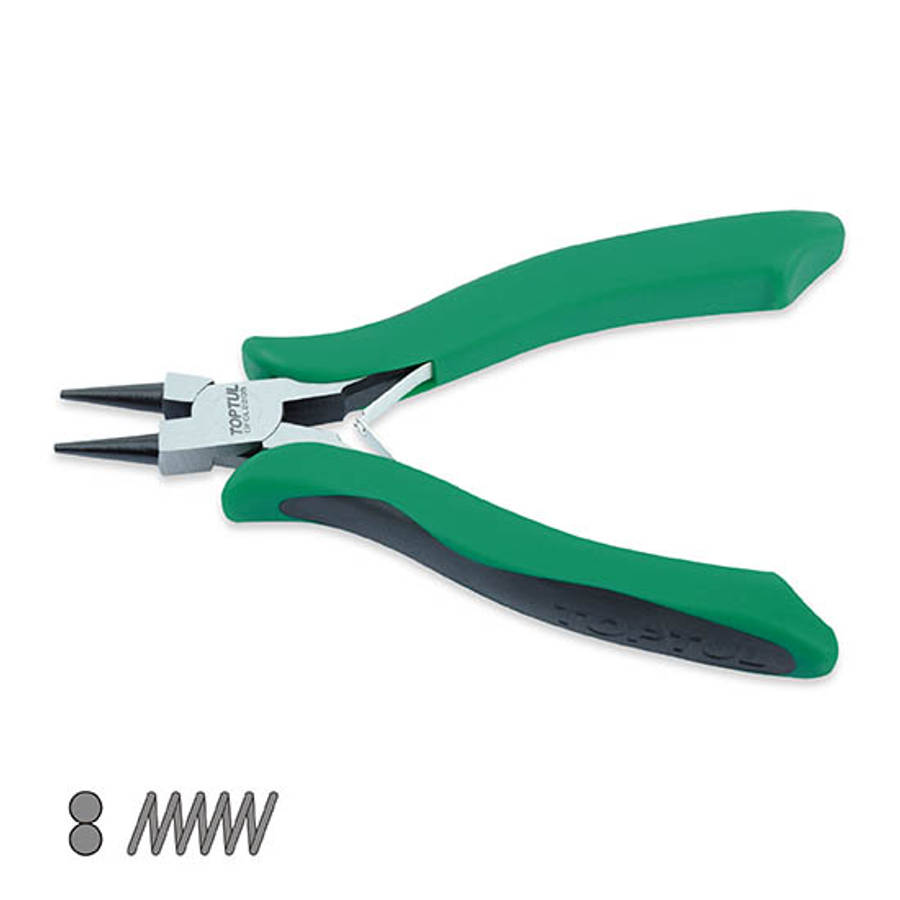 TOPTUL - 5" ELECTRONICS ROUND NOSE PLIER        DFCL2205