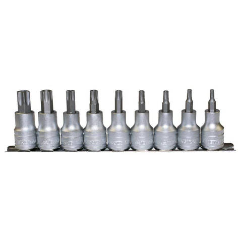TENG TOOLS - 9PC 1/2inch Drive Tpx Bit Socket Set - M1213TPX