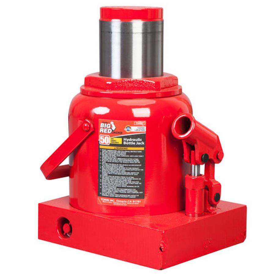 Torin BIG RED Jacks - Hydraulic Bottle jack  50 ton - T95001