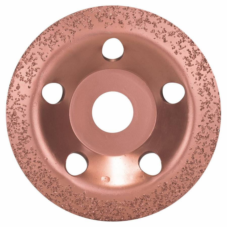 BOSCH PROFESSIONAL - Tungsten carbide grinding head 115 x 22,23 mm, medium, angled - 2608600179