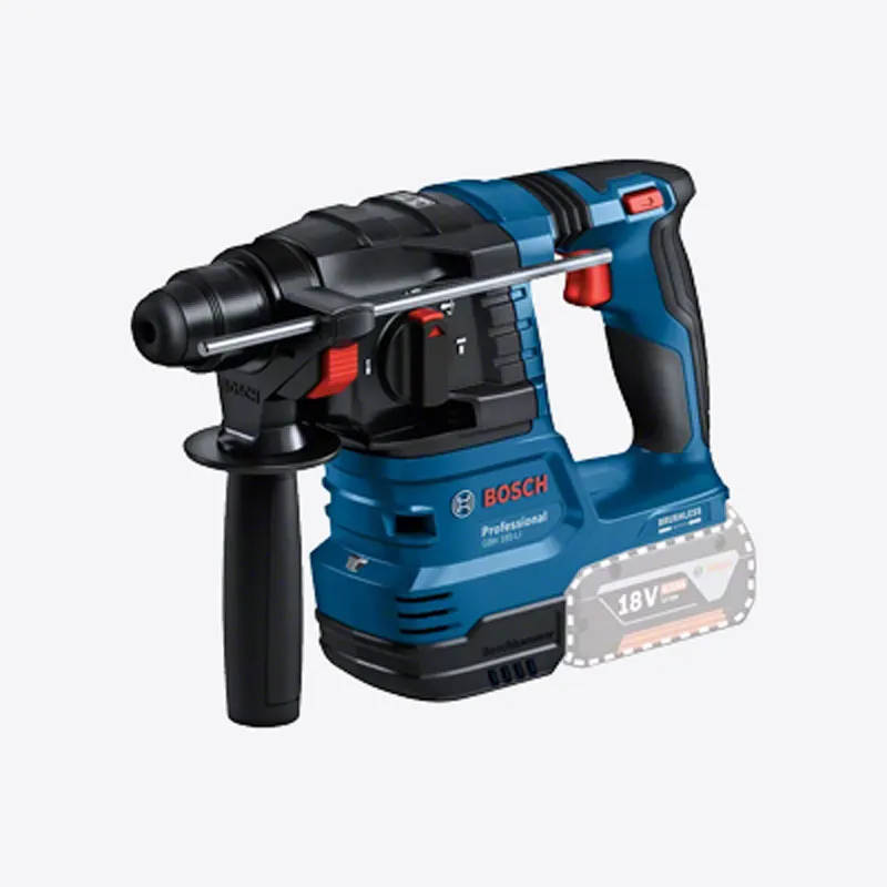 BOSCH Professional - Cordless Rotary Hammers 1-2KGGBH 185-LI (Solo) - 06019N2122