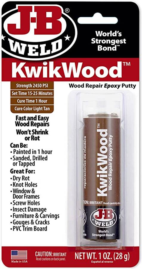 JB WELD - KwikWood Epoxy Putty -  JBW8257