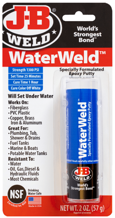 JB WELD - WaterWeld Epoxy Putty -  JBW8277