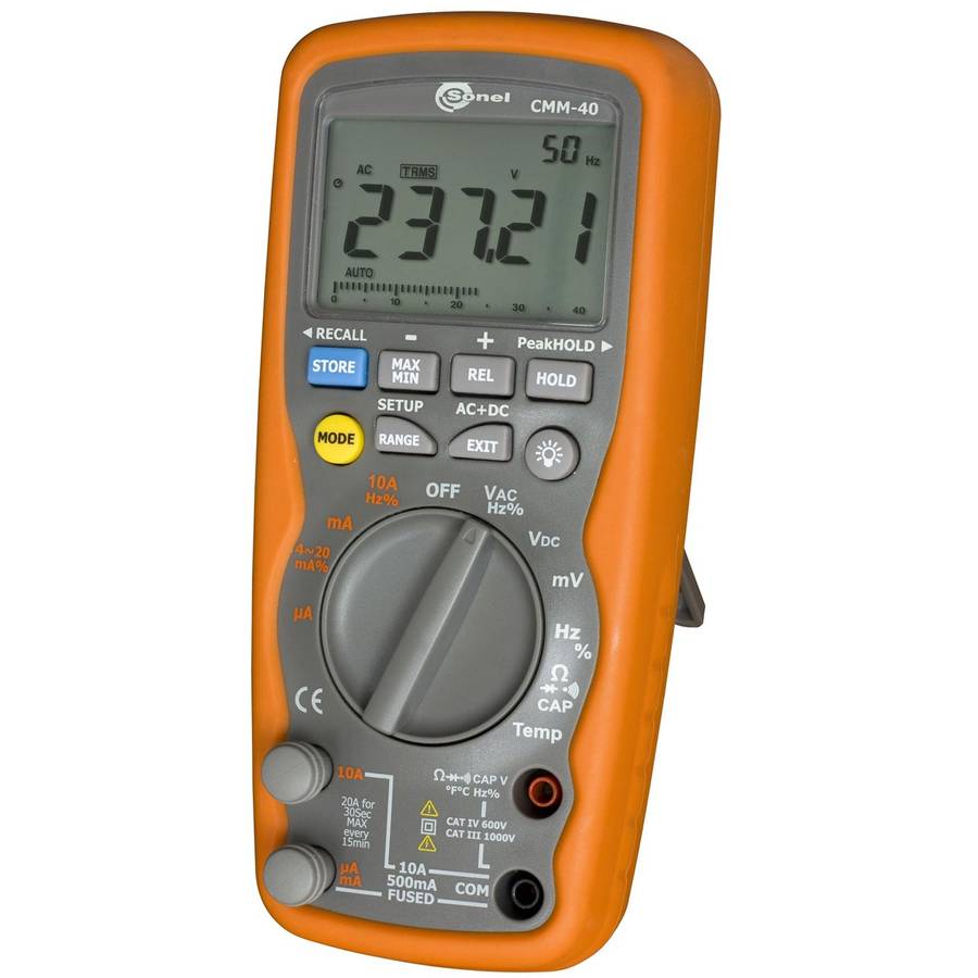 SONEL - INDUSTRIAL MULTIMETER - CMM-40 - WMGBCMM40