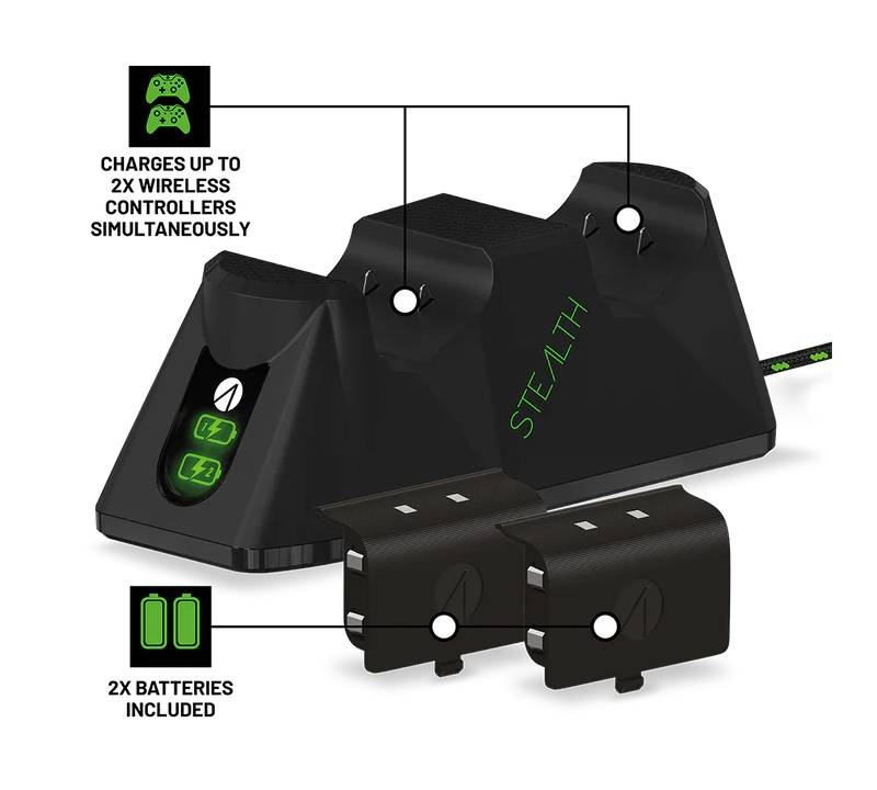Stealth Twin Battery + Dock (XBS)