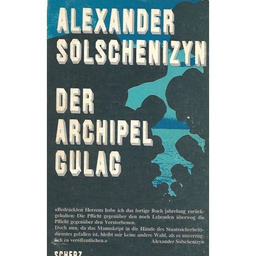 Der Archipel Gulag Band 1 + 2 - Solschenizyn, Alexander 0.70kg