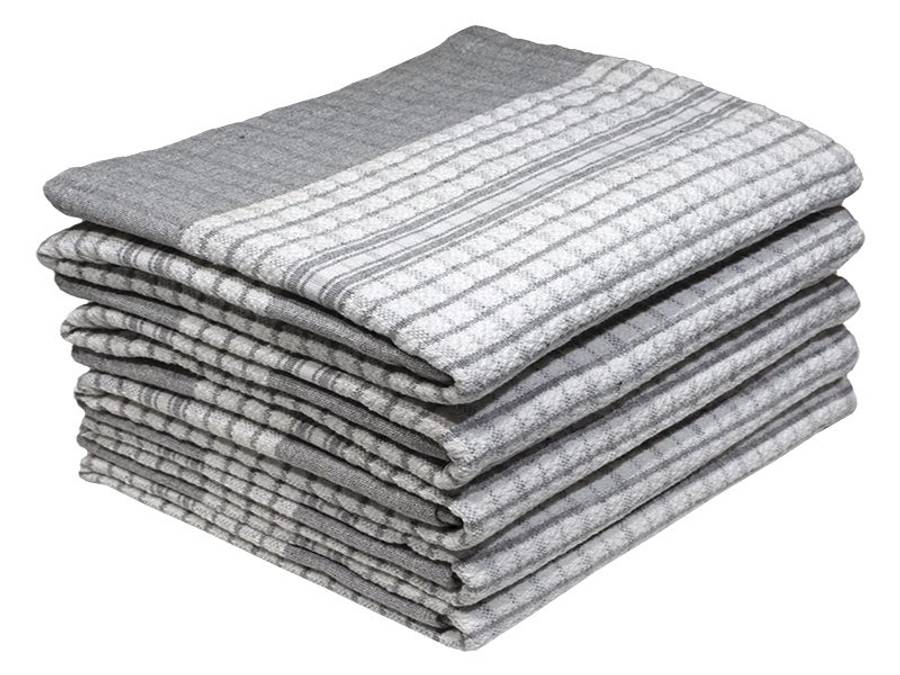 Bunty's Kitchen Towel - Design 2576  - 050x078cms - (05 Pc Pack) - Small Checks