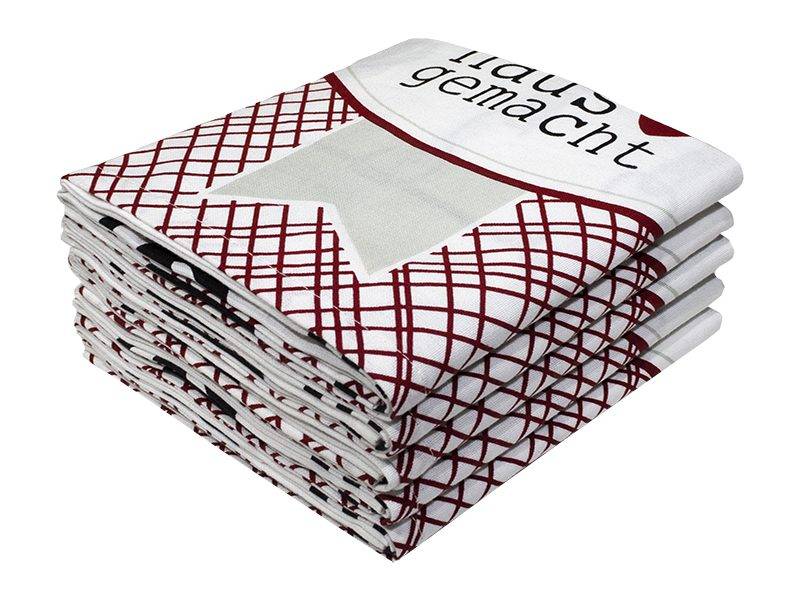 Bunty's Kitchen Towel - Design 2681  - 052x068cms - (05 Pc Pack) - Naus Gemactht