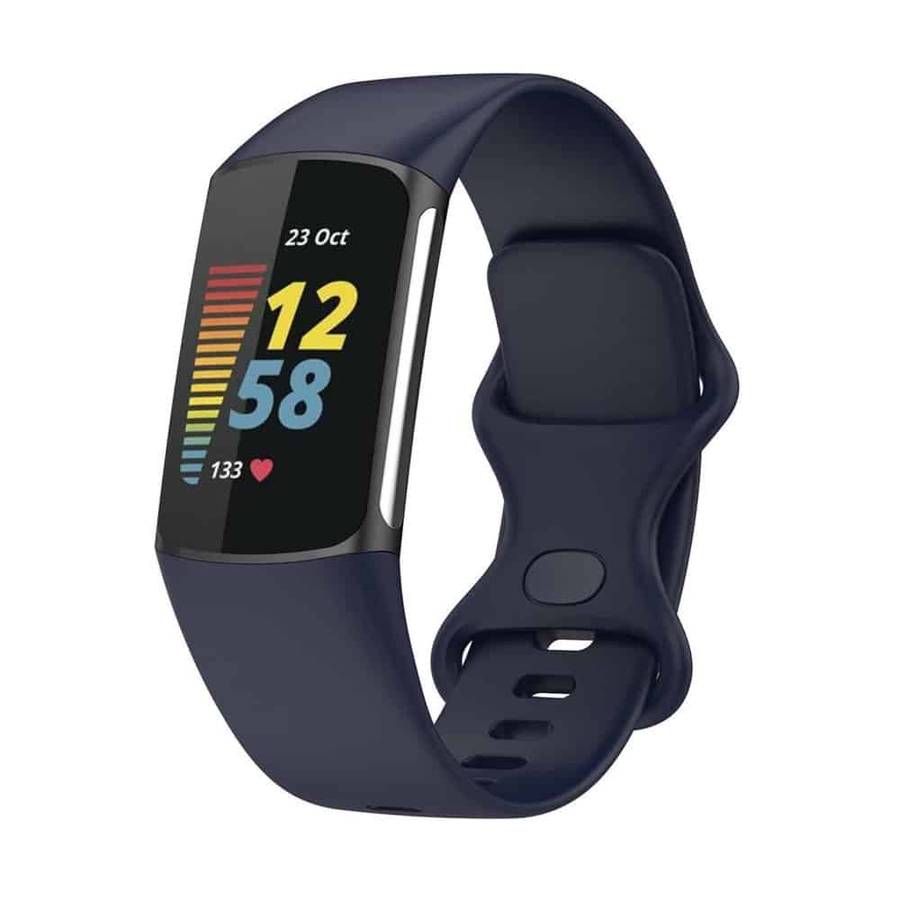 Killer Deals Silicone Strap for Fitbit Charge 5 S/M - White