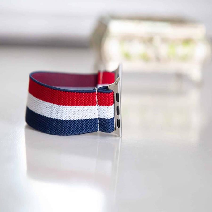 38/40/41mm Apple Watch 6/5/4 nylon strap - 3 stripes (M-L)