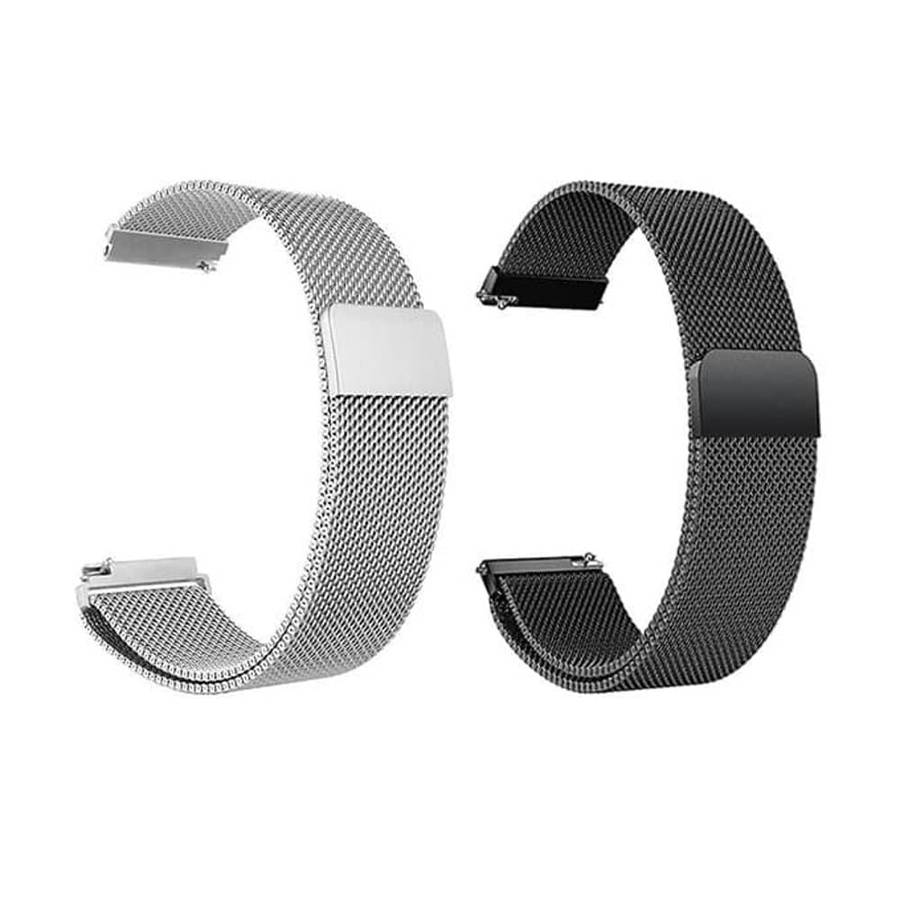 14mm Universal Milanese Band (M/L) - Black
