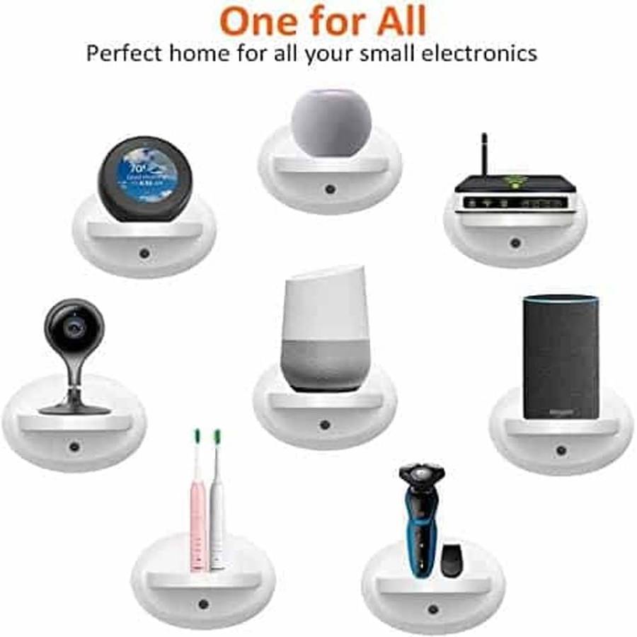 Home Office Wall Mount Shelf Holder for Phone/ Speaker/ Router