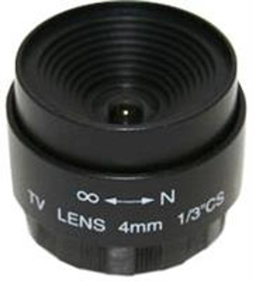 Securnix Lens 4MM Fixed, Retail Box , No Warranty
