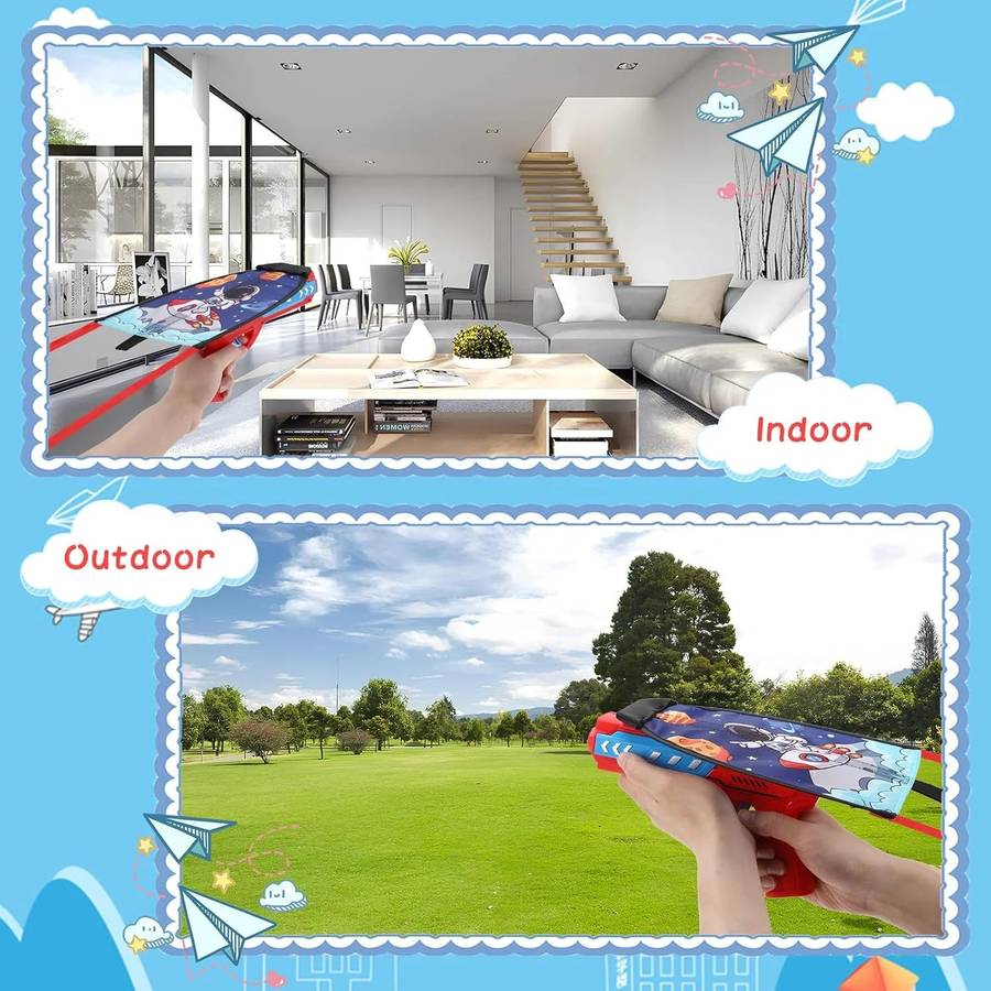 Jeronimo Airplane Launcher Foam Gun