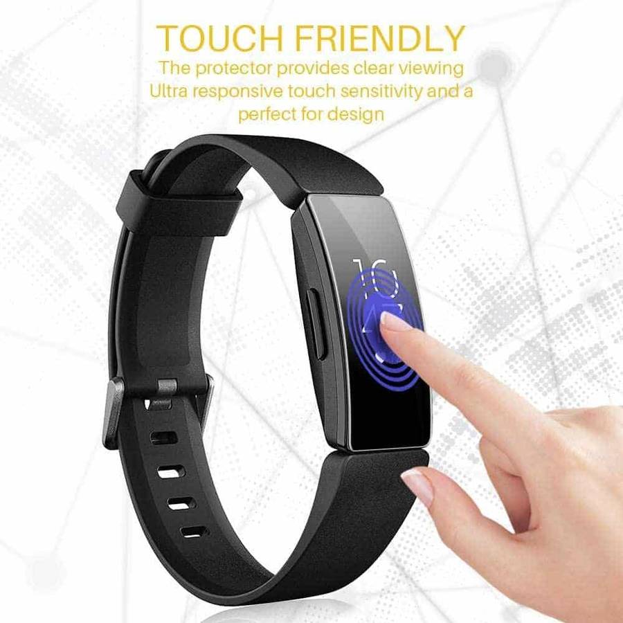 37mm Glass Screen Protector for Fitbit Inspire/Fitbit Inspire HR x2 Combo