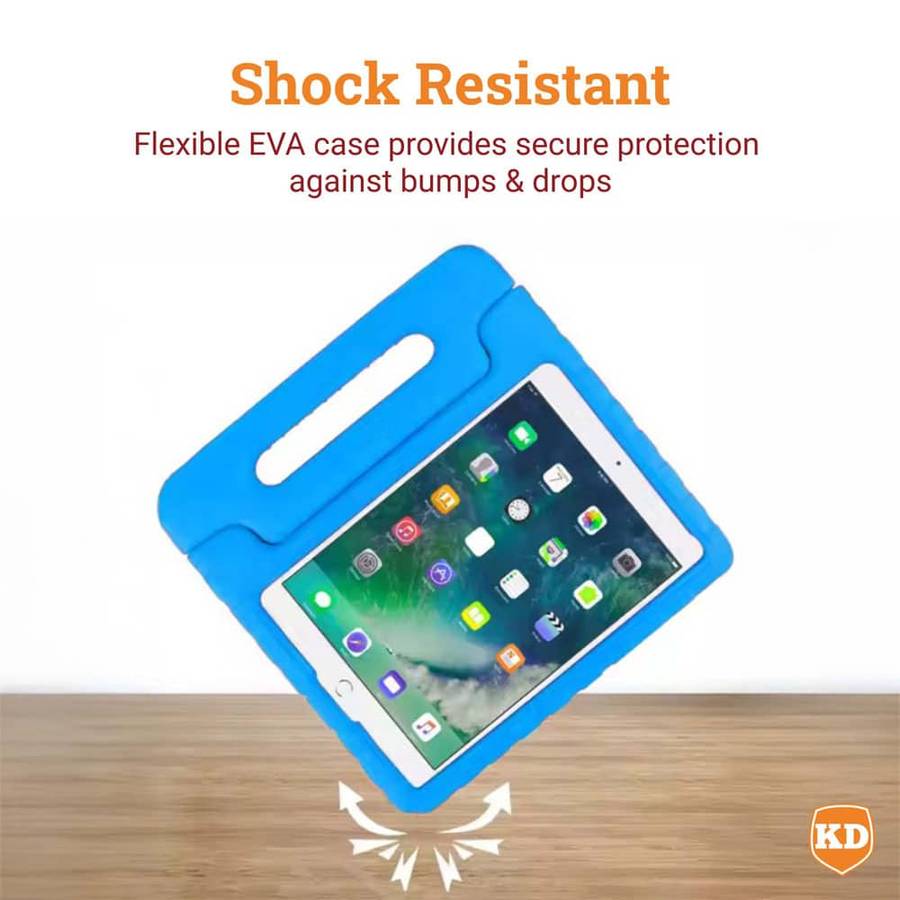 Shockproof Anti-Microbial Case for iPad Pro 11" M4 2024- Blue