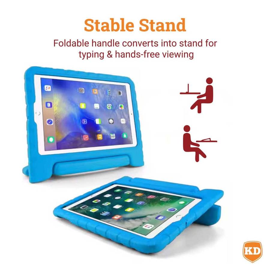 Shockproof Anti-Microbial Case for iPad Pro 11" M4 2024- Blue