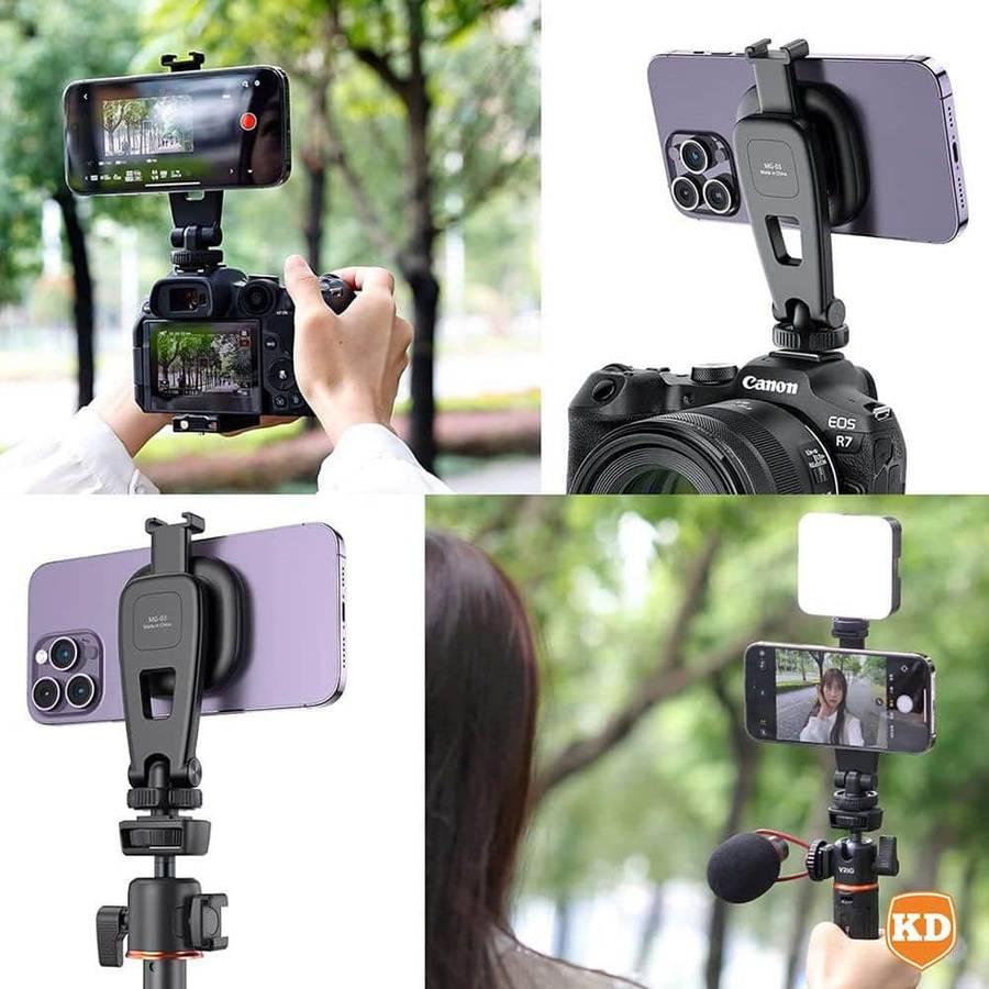 Action Mounts MagSafe Phone Tripod Mount for iPhone & Tripod for GoPro