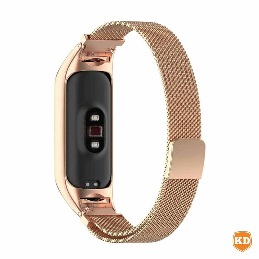 Milanese Strap for xiaomi band 3/4 - Black