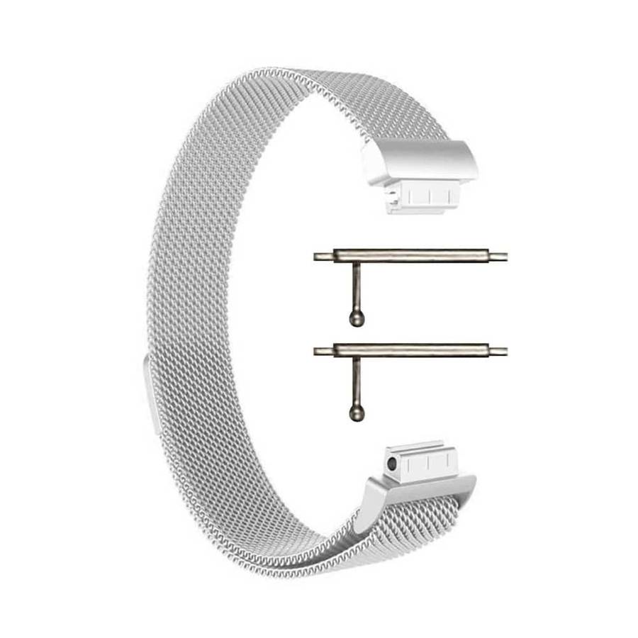 Fitbit Inspire 2 Milanese stainless-steel strap - Silver (S-M)
