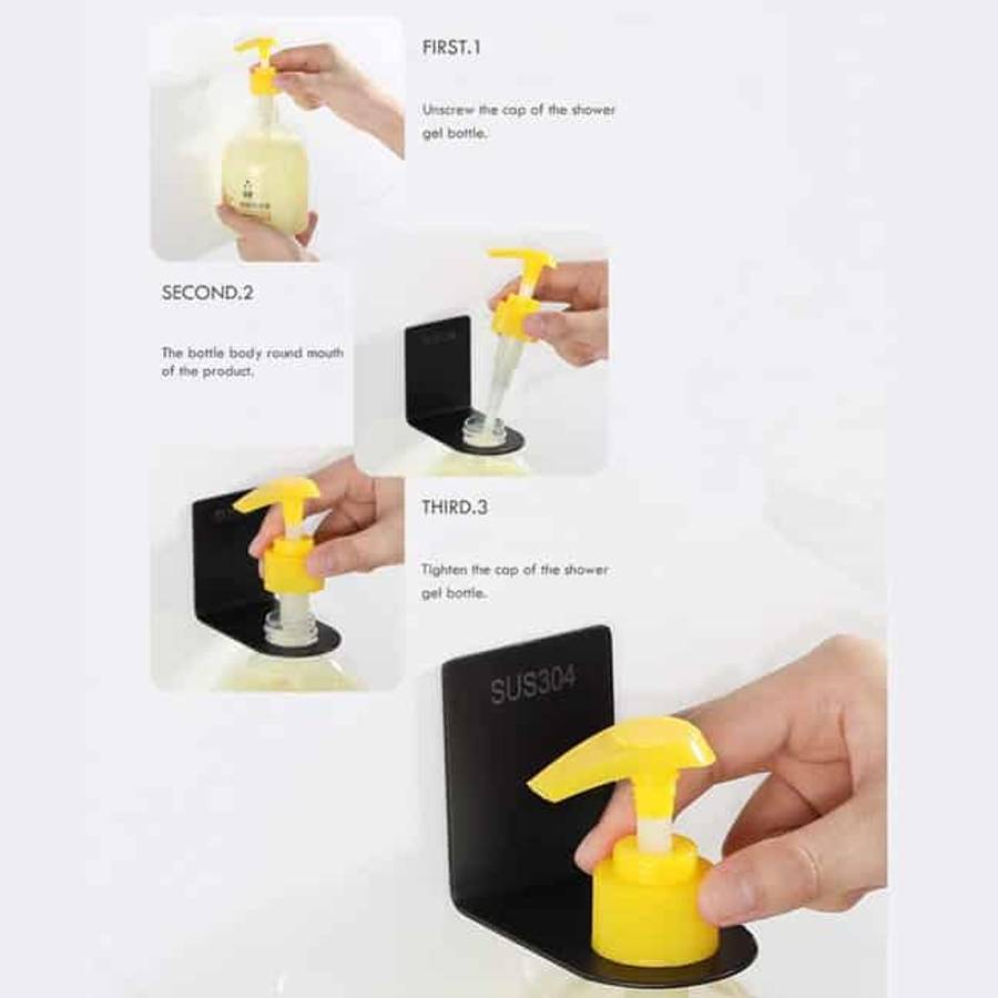 Killer Deals shower dispenser holder - Large - Black