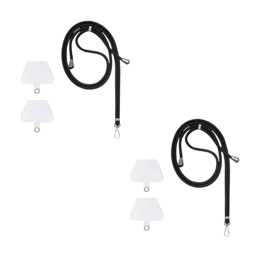 Killer Deals Universal Cell Phone Adjustable Lanyard/Crossbody Safety Tether Strap x2 Combo