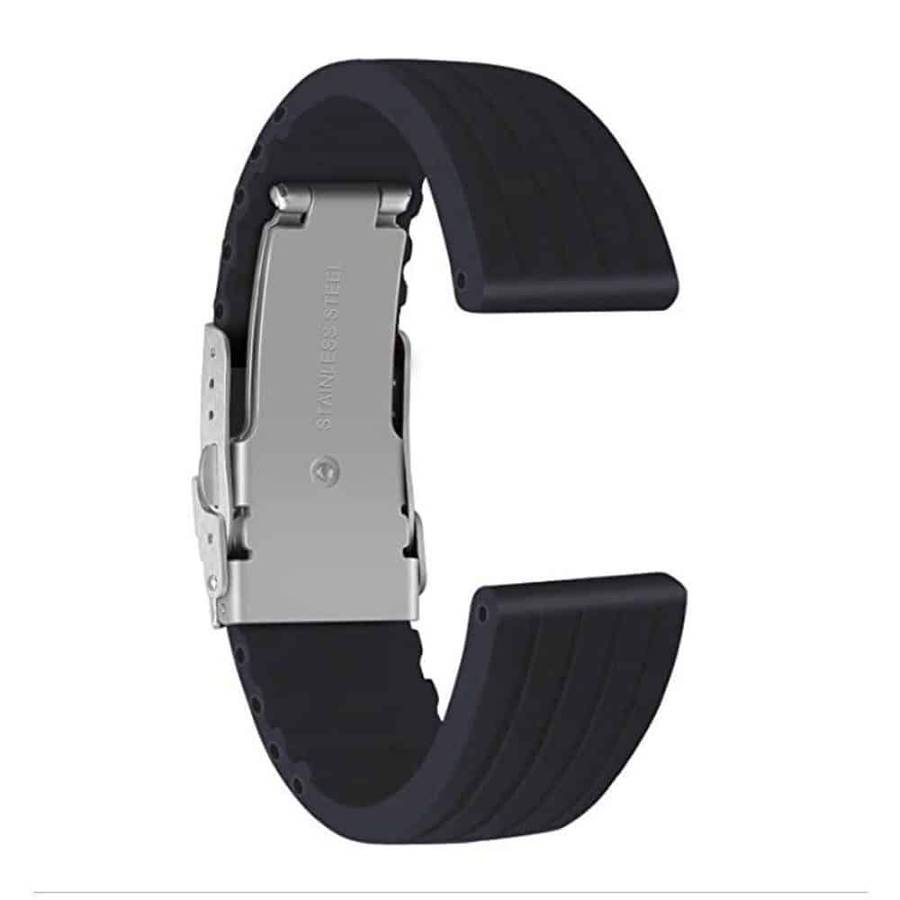 Killer Deals 22MM Waterproof Silicone Rubber Watch Strap - Navy